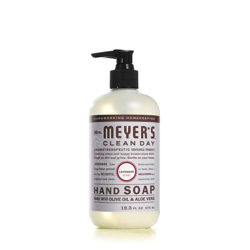 Mrs. Meyer's 651311EA Clean Day Liquid Hand Soap, Lavender, 12.5 oz