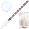 Pana Professional 3/32" Shank Size - White Small Tapered Cone Ceramic Bit Coarse Grit - Nail Drill Bit for Dremel Machine
