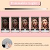 JAMIEWIN Lighted Makeup Mirror 3X/2X/1X Magnification 21 LED Trifold Vanity Mirror with Touch Sensor Dimming Portable Travel Mirror Best Xmas Gifts for Women Girls