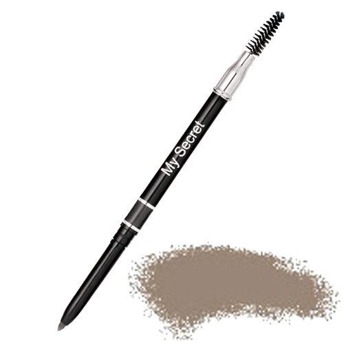 Collections Etc My Secret Cosmetics Eyebrow Pencil (Taupe)