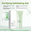 Purifying Exfoliating Gel, Deep Cleansing Face and Body Exfoliator Scrub Gel for all Skin Types.