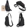 NICGID Sling Backpacks, Sling Chest Bags Shoulder Fanny Pack Crossbody Bags for Men Women Outdoor Travel