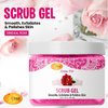 SPA REDI – Exfoliating Scrub Pumice Gel, Sensual Rose, 16 oz - Manicure, Pedicure and Body Exfoliator Infused with Hyaluronic Acid, Amino Acids, Panthenol and Comfrey Extract
