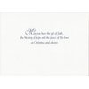 Masterpiece Studios Holiday Classic Collection 16-Count Boxed Religious Christmas Cards with Foil-Lined Envelopes, 7.8" x 5.6", Wisemen at Night (857800)