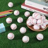 72 Pieces Baseball Stress Balls 1.6 Inch Mini Foam Baseballs Bulk Soft Baseball Party Favors Small Baseball Toys for Teens and Adults Stress Anxiety Relief Sports Theme Party Favors Classroom Rewards