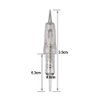 50pcs/Pack Disposable Microblading Nano Needle Cartridges Permanent Makeup Tattoo Needles for Tattoo Machine for Ombre Powder Eyebrow Lip Beauty (0.3mm 1P)