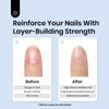 Beetles Nail Strengthener and Growth, Nail Hardener Extra Strong and Growth, Nail Strengthener for Damaged Nails Thin Nails, Clear Nail Polish Strengthener and Growth, 0.5 Fl Oz Quick Dry Nail Care