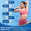 Digestive Enzymes with Probiotic Gummies, Multivitamins, Calcium, Magnesium - All 24 Essential Chewable Multi Enzymes - Papaya, Lipase, Amylase, Bromelain - Breaking Down Carbs, Proteins, Fats, 2Packs