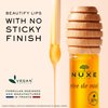 NUXE Rêve de Miel Honey Lip Oil - Ultra Shiny Finish | 100% Natural Organic Moisturizing Gloss With Vitamin E, Honey & Lavender, 0.33 Fl Oz