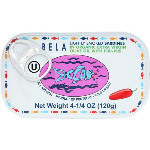 Bela Sardines Hot Sauce, 4.25 oz