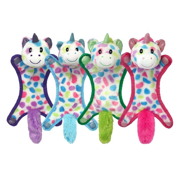Multipet Puppy Ball-Head Unicorns 10 in Assorted (43269)
