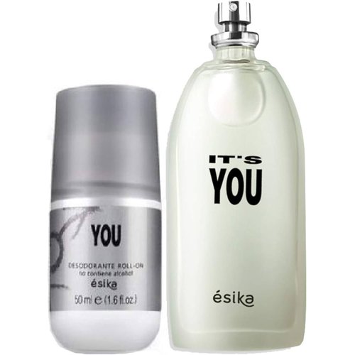 It's You Unisex by Esika, Eau de Toilette 3.4 fl. oz. and Antiperspirant Roll-On Deodorant 1.7 fl. oz.