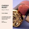 Winky Lux Cheeky Rose Liquid Blush, Gel Cream Blush Wand, Blendable & Buildable Pigment, Long Lasting Weightless Velvet Finish, Neutral Rose Blush, Queen