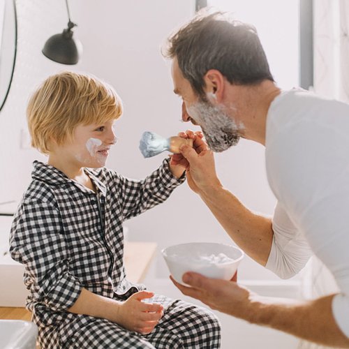 Hand Crafted Shaving Brush for Men, Wood Handle Hair Salon Shave Brush for Wet Shave Safety Razor, Perfect Father's Day Gifts for Him Dad Boyfriend