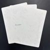 2pcs White Tiny Tattoo Practice Skin Double-Sided Minimalist Tattoo Practice Pad 30 Stencil Designs Floral Tattoo Designs Fake Skin (2pcs)