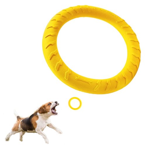 DLDER Dog Flying Disc,Floating Dog Ring Toys, Indestructible Dog Chew Toys for Small Chewers Dog Toys for Pool,Float Durable Outdoor &Indoor Puppy Toy for Throwing,Catching,Swimming,Training