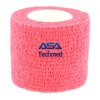 24-Pack, 2” x 5 Yards, Self-Adherent Cohesive Tape, Strong Sports Tape for Wrist, Ankle Sprains & Swelling, Self-Adhesive Bandage Rolls (Pink)