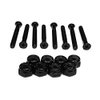 Skateboard Hardware 1 1/8 in Phillips 1 Set Nuts & Bolts 8pc