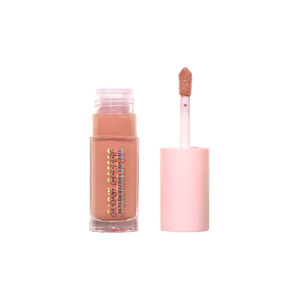 Moira Glow Getter Hydrating Lip Oil (011, Soft Peach), 0.16 Fl Oz (Pack of 1), 0.63 cubic_feet