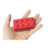 Curious Minds Busy Bags 4 Building Brick Block Stress Balls Small Novelty Toy - Party Favors