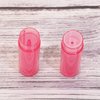 Mini Skater 20Pcs 3/16 Oz (5.5ml) Translucent Lipstick Cosmetic Empty Lip Gloss Lipstick Balm Tube With Caps Container Bottle For Lady Women Makeup Tool (Dark Pink)