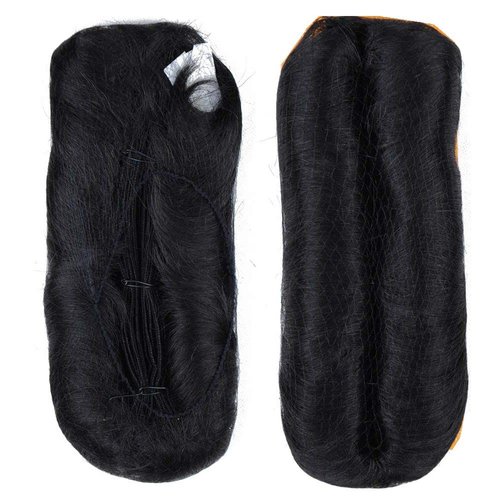 27 Piece Weave Human Hair Short Hair Extensions Multi-Layered Single Weft Natural Hair with Top Closure (1#)