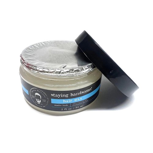 Dashing Men's Club Hair Wax Matte Look Lighlty Fragranced with Eucalyptus Tea Tree, 3oz