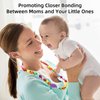 Chew Necklaces for Sensory Kids 2 Pack, Baby Silicone Teething Necklace, Nursing Necklace Breastfeeding Teether Toys, BPA Free, Freezable, Dishwasher and Refrigerator Safe