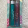 Blossom Liquid Volumizing Water Resistant Color Mascara, Iridescence Watermelon Flavored Glitter Shimmer Sparkle Crystal Lip Gloss, 0.22 fl. oz, 2 pack, Lilac Lashes Purple/Ombre Lavender Tourmaline Dream'