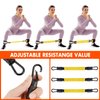 Ankle Resistance Bands with Cuffs, Ankle Bands for Working Out, Ankle Resistance Band for Leg, Glutes Workout Equipment, Booty Workout Equipment for Kickbacks Hip Fitness Training