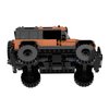 Pakmotii Orange SUV Sports Car Toy Building Set,Off-Road car Building Bricks MOC Building Blocks,DIY Vehicles for Kids and Adults(405PCS)