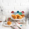 Gyufise 36Pcs Ugly Sweater Cupcake Toppers Ugly Sweater Party Decorations for Christmas Party Decorations Ugly Sweater Christmas Decorations Xmas Party Supplies