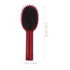 Hide A Key Mini Travel Brush with Secret Compartment for Cash, Keys, Jewelry - Red Hairbrush