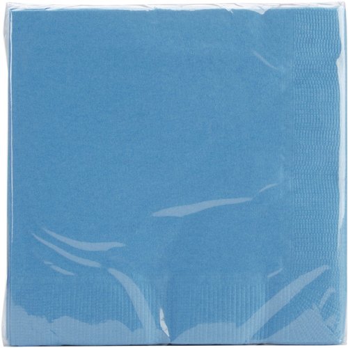 Beverage Napkins 5"X5" 50/Pkg-Turquoise