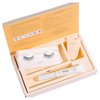 ISOPIA False Eyelashes, Ultra Soft Clear Band Lashes Wispy, Reusable Strip Lashes, Natural Lashes 1s Wearing Starter Friendly Kit (HARMONY)