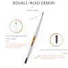 Eyebrow Pencil,Waterproof Long-Lasting Micro Brow Pencil,Eyebrow Pen Brow pen with Spoolie Brush. (#01 Ash Brown 1Pcs)