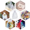 G2PLUS Organza Bags 4×6 Inches,100PCS White Organza Gift Bags with Drawstring, Mesh Jewelry Gift Pouches, Sheer Wedding Favors Bags, Christmas Candy Bags for Party Favors, Small Business