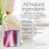 Natural Soap Bar w/Sisal Bag, Vegan Artisan Soap Bar Set for Women, Body Soap in Bar Soap Pouch, Natural Bath Soaps w/Essential Oils, 4 Plain Body Soap Bars, Wild Passion by Age of Sage