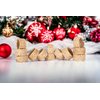 Alpha Living Home Rattan Napkin Rings Set of 12, Napkin Ring Holder for Thanksgiving, Christmas, Party Decoration, Dinning Table, Everyday Gatherings, Napkin Rings Bulk - Natural Rattan