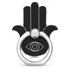 TACOMEGE Hand Phone Grip Holder, Evil Eye Phone Ring Stand Compatible with Smartphone, Tablet, E-Reader, Etc (PHGR-BK)