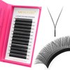 Lash Extensions YY Eyelash Extensions 0.07mm Thickness D Curl Lashes Mix 8-15mm YY Lashes Soft Lash Trays Pestañas Pelo a Pelo Natural Matte black False Eyelashes Individual Lashes(YY-0.07-D,8-15mm)