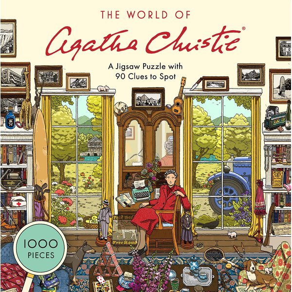 Laurence King The World of Agatha Christie 1000 Piece Puzzle