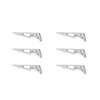 New Archery Products Killzone Replacement Blades for Killzone Maxx 100 Grain 2 3/8" Cutting Diameter Mechanical Broadheads with Cut-On-Contact Tip (6 Pack)