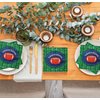 32Pcs Football Birthday Party Supplies Disposable Paper Cocktail Napkins,Sport Football Game Time Tailgate Party Favors Decorations Paper Napkins