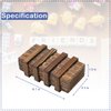 Diteje Puzzle Box, Magic Wooden Box Puzzle Case Card Holders with Secret Hidden Compartment for Adults and Kids