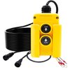 mxuteuk 4 Wire Dump Trailer Remote Control Switch 12V DC for Double Acting Hydraulic Pump Lift Winch Dump Bed G018-4W