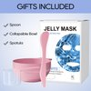 KERUILA Jelly Masks For Facials Professional, Peel Off Jelly Face Mask Skincare, Jelly Mask Powder for Facials Mask Mixing Bowl Set, Hydrojelly Mask Kit for Hydrating, Nourishing & Soothing