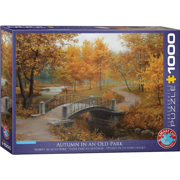 EuroGraphics Autumn in an Old Park by Eugene Lushpin 1000-Piece Puzzle