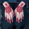 18 Sheet Henna tattoo kit Temporary Tattoo Stencils, Hands henna Tattoo Sticker Indian Temporary Tattoo Stickers Self Adhesive Tattoo Stencils