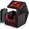 ULTRGEE Deck Box for MTG Cards - 2 Dividers, Card Storage Box Holds 110+ Single Sleeved Cards, Deck Boxes Compatible with TCG/OCG/YGO/PTCG (Bloodmoon Drake)